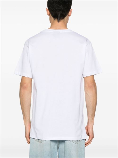 T-shirt uomo Mauna Kea taschino bianco verde MAUNA KEA | MKU100CL100
